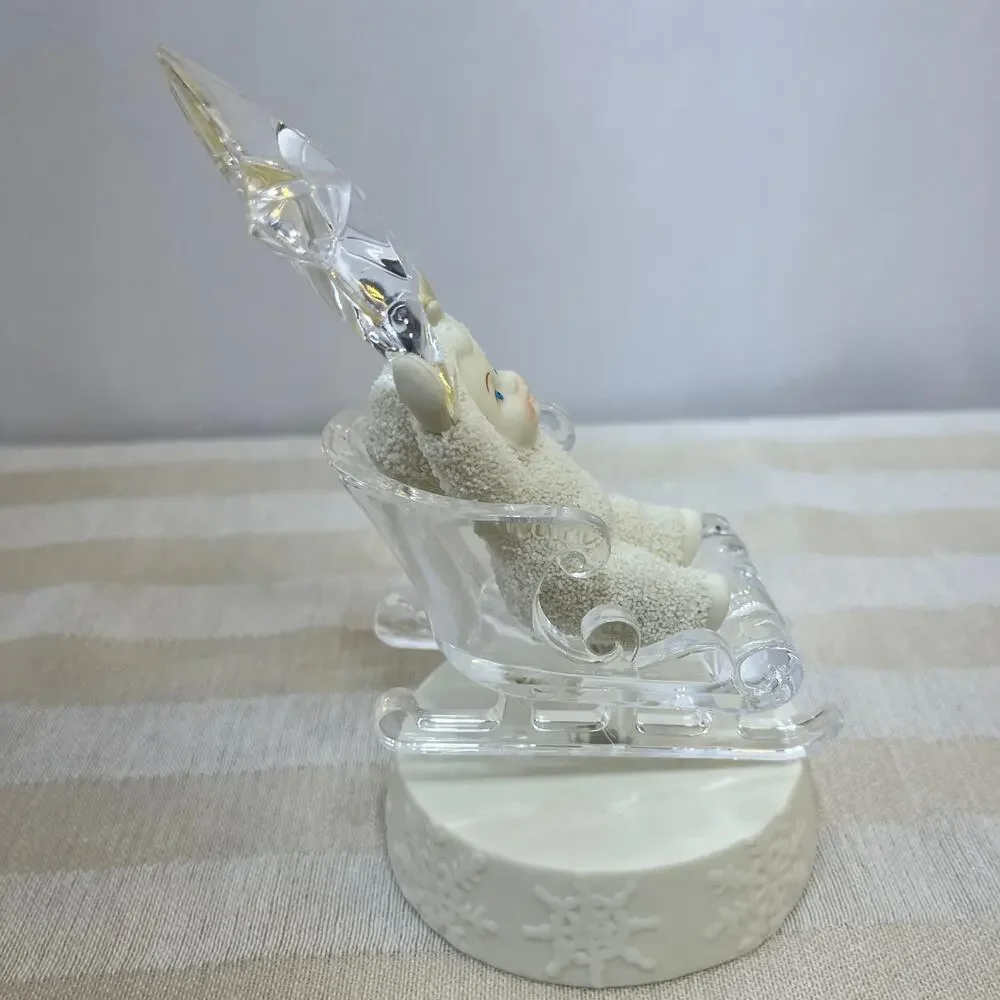 Department 56 Snowbabies A Baby for Every Day Saturday A Star to Behold Figurine